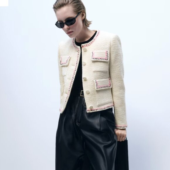 Mango Tweed Jacket - Picture 8 of 8